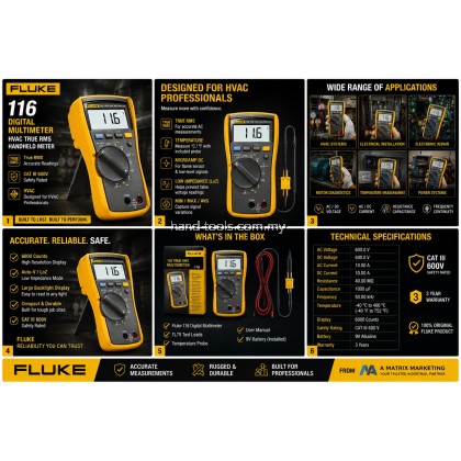 Fluke 116 Digital Multimeter